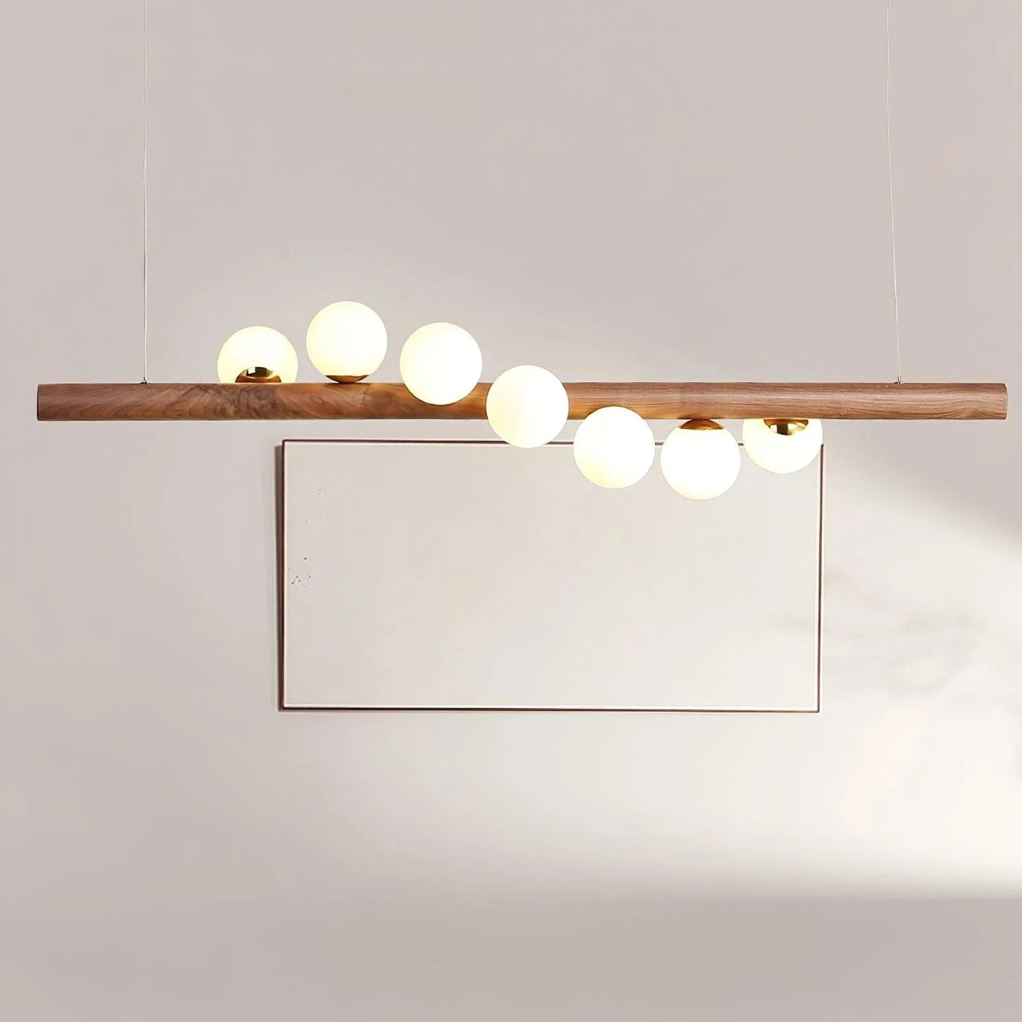 Pendant Light Timber Finish in Nordic Style | Norveta