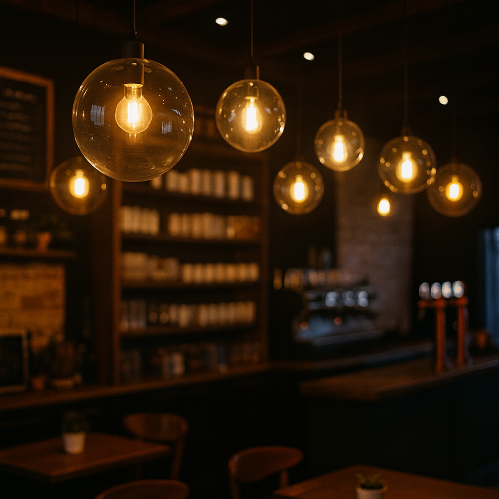 Pendant Light Transparent Glass Globe Minimal Style | Lorian