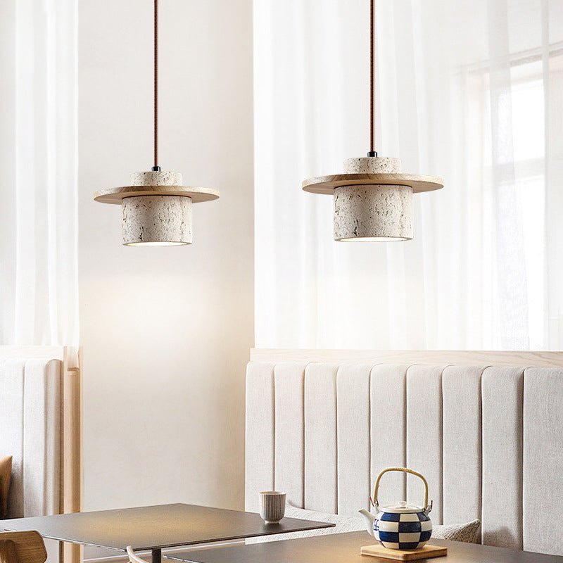 Pendant Light Travertin Japanese Style | Orivani