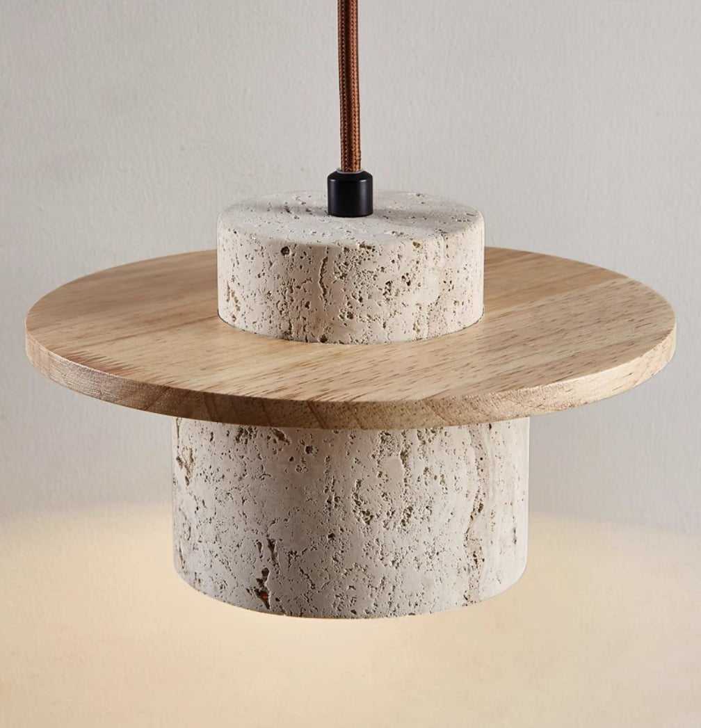 Pendant Light Travertin Japanese Style | Orivani