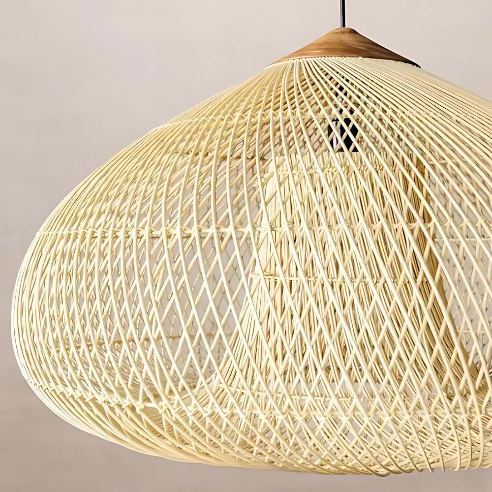 Pendant Light Wisteria Rattan Japandi Style | Monira