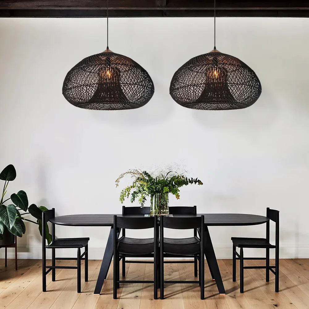 Pendant Light Wisteria Rattan Japandi Style | Monira