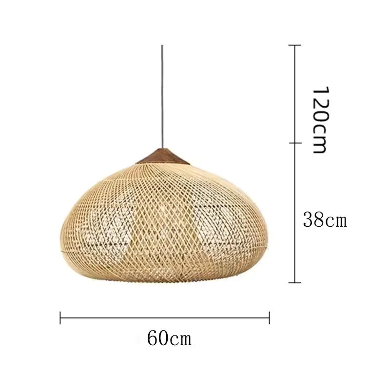 Pendant Light Wisteria Rattan Japandi Style | Monira