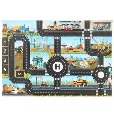 Play Mat City Road Map with Traffic Design | Ravika