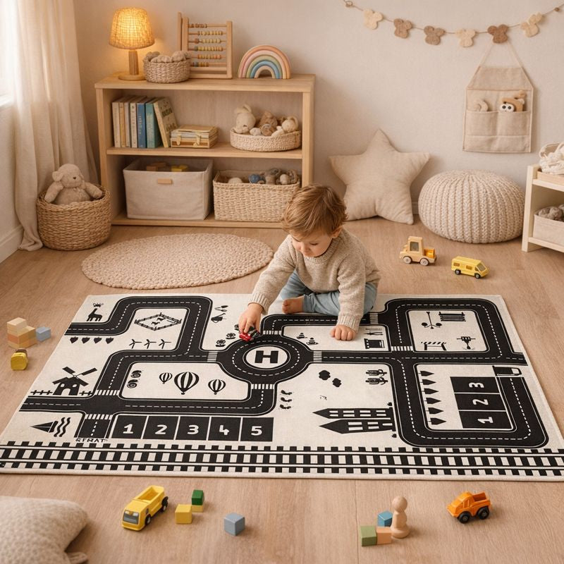Play Mat City Traffic Road Map for Kids Play | Traffo