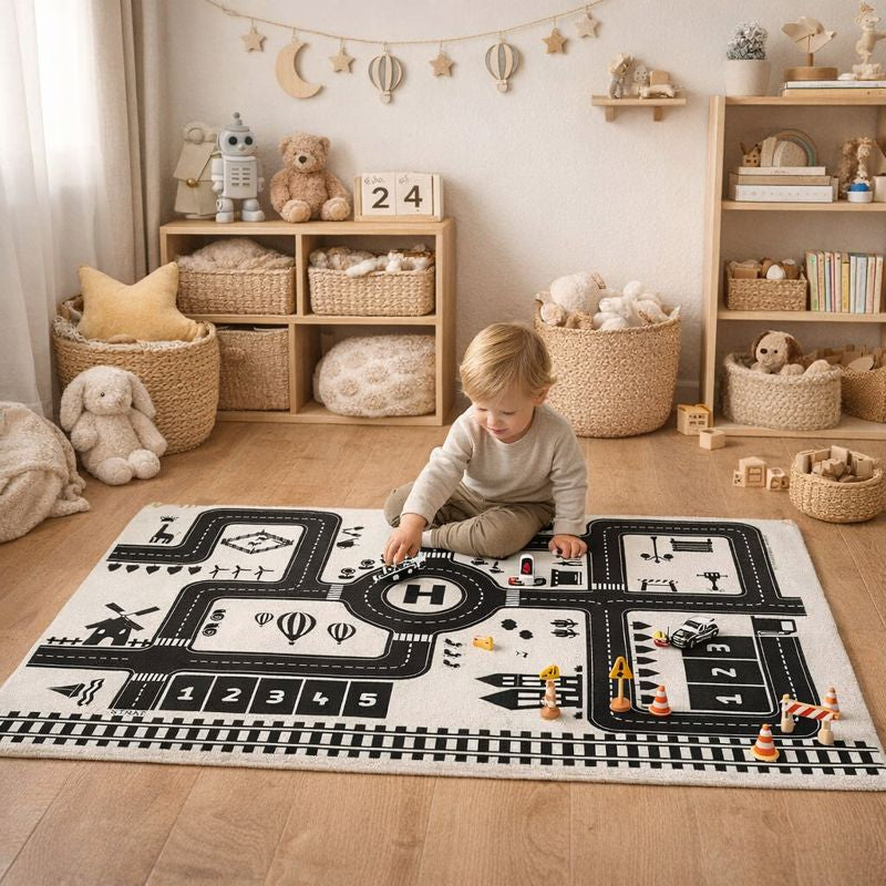 Play Mat City Traffic Road Map for Kids Play | Traffo
