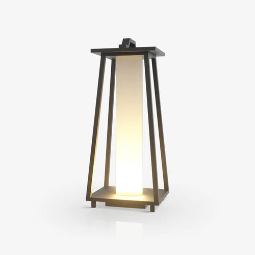 Portable Outdoor LED Lantern Stainless Steel Warm Light | Lantra