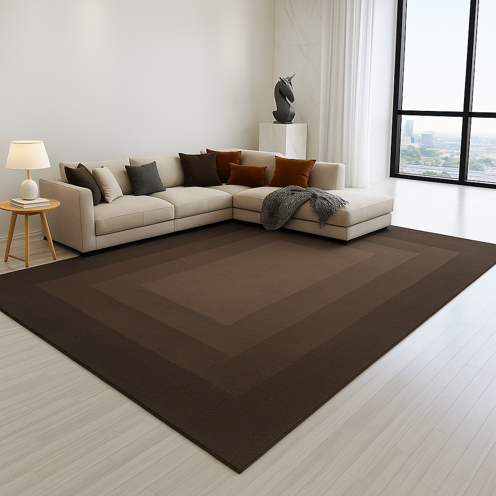 Rug with Gradient Design Polyester Nordic Living Room | Lomaro