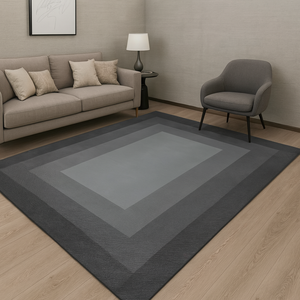 Rug with Ombre Pattern Polyester Nordic Modern Living Room | Grevalo