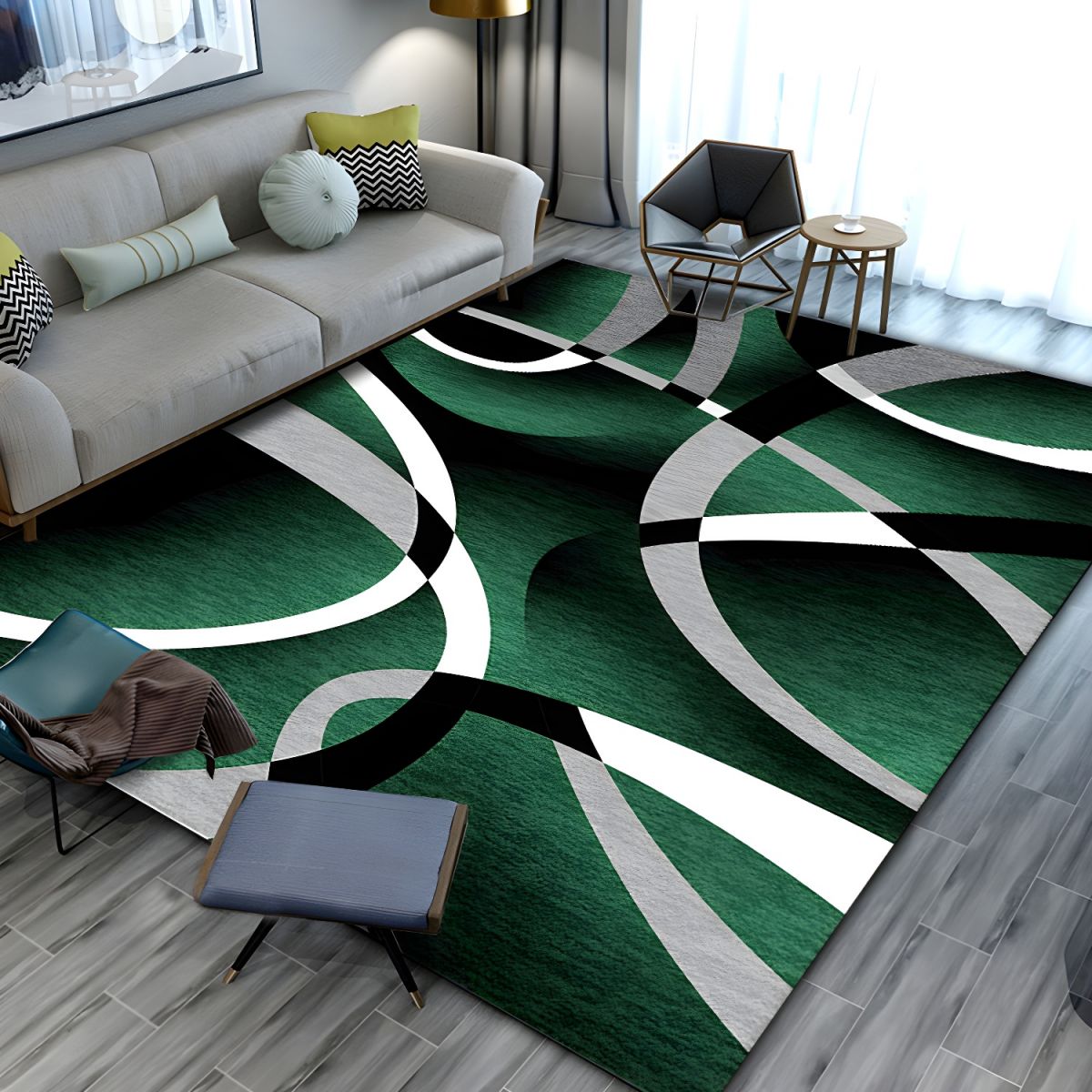 Rug_with_Soft_Polyester_Geometric_Contemporary_Style_Dalmor_