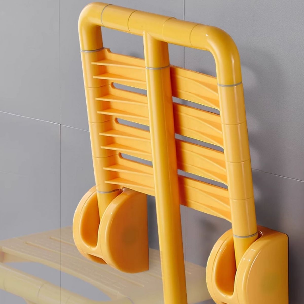 Shower Stool with Stainless Steel Foldable Design | Fovira