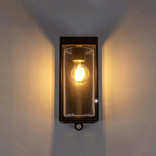 Solar Glass Wall Light Outdoor for Exterior Use | Salwizo