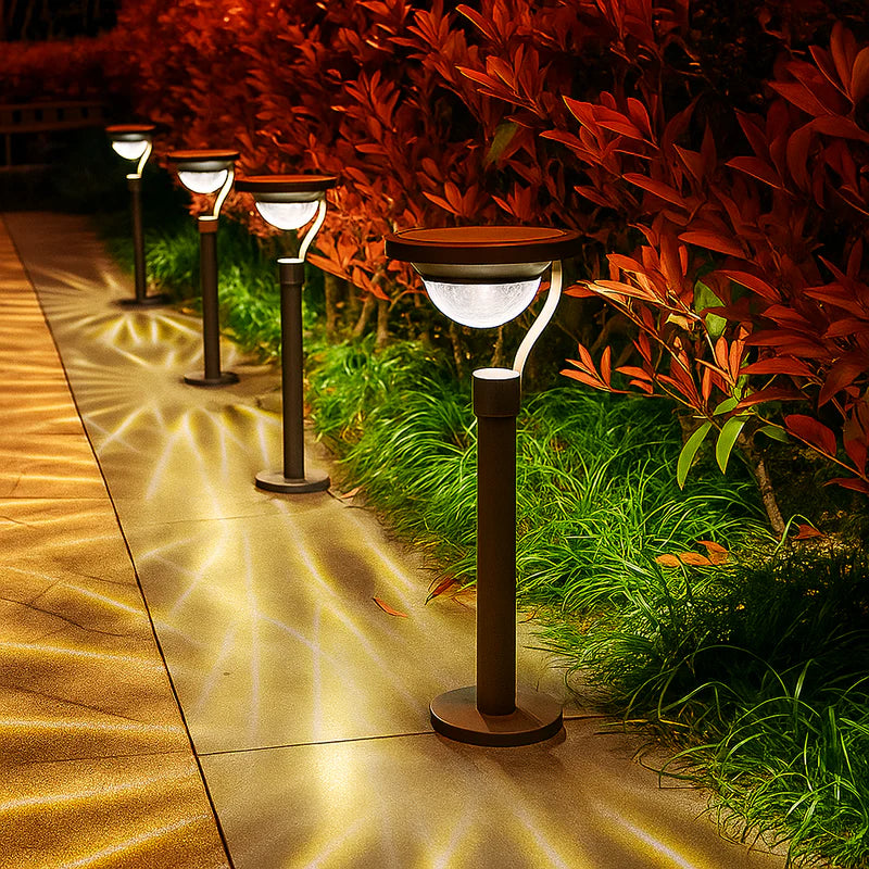 Solar Decorative Pattern Path Light Outdoor | Luvero