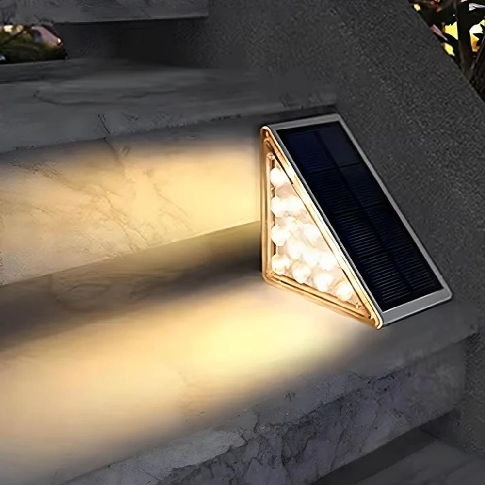 Solar LED Stair Light Warm White Outdoor | Solarra