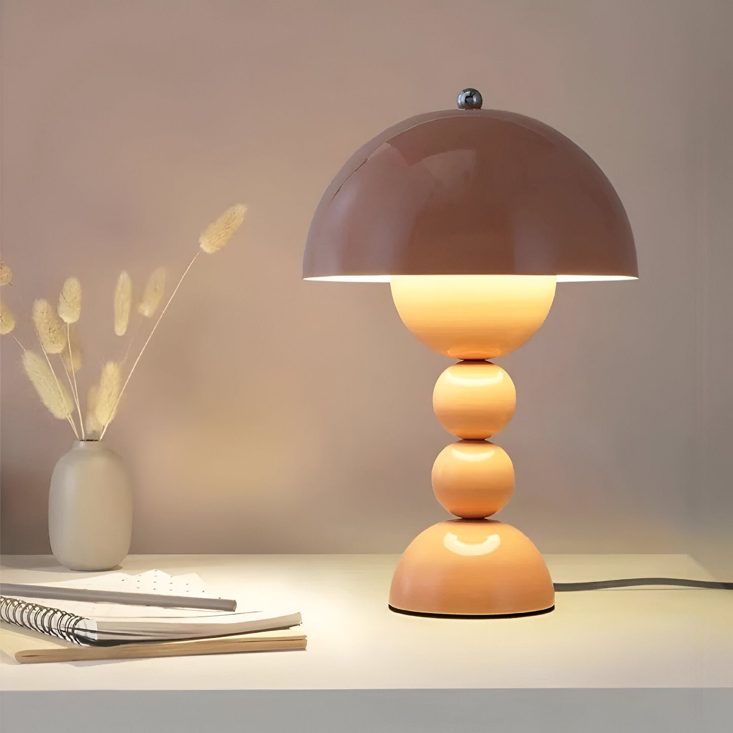 Table Lamp Acrylic Wireless Nordic Style | Doriva