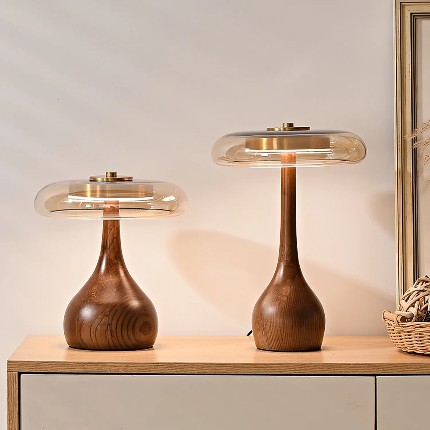 Table Lamp Glass Dome in Modern Design | Andiro