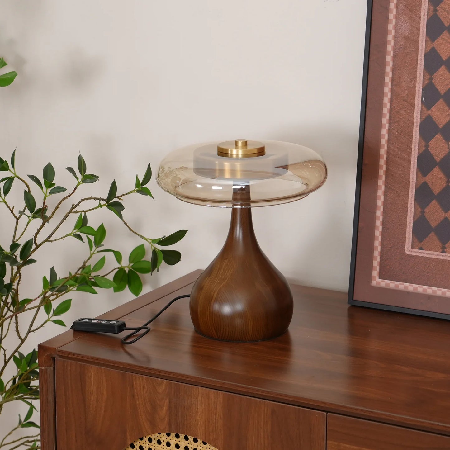 Table Lamp Glass Dome in Modern Design | Andiro