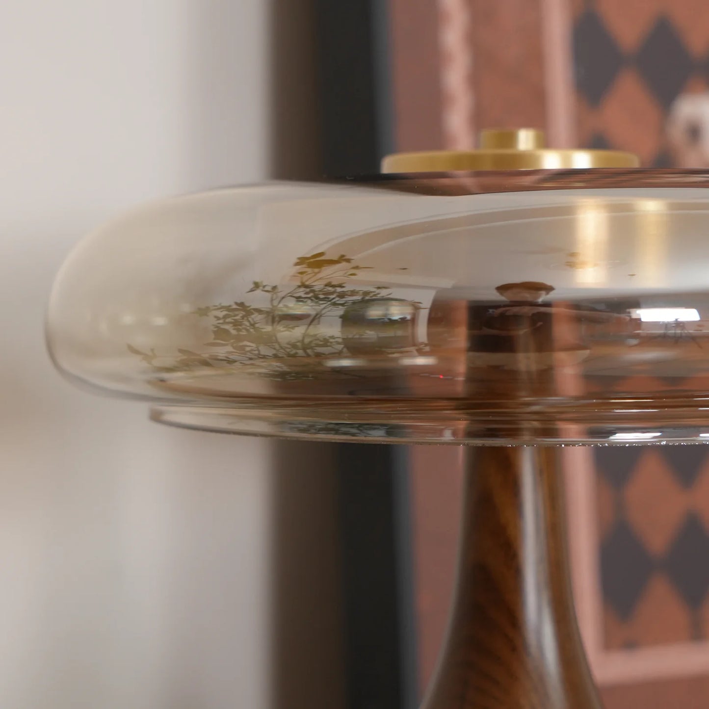 Table Lamp Glass Dome in Modern Design | Andiro