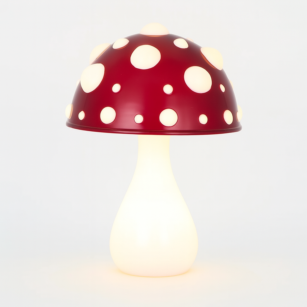 Table Lamp LED Mushroom Design with Warm White Light | Liora