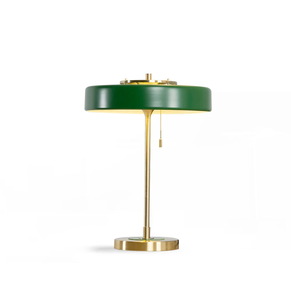Table Lamp Metal Shade with Acrylic Diffuser Modern | Revolve
