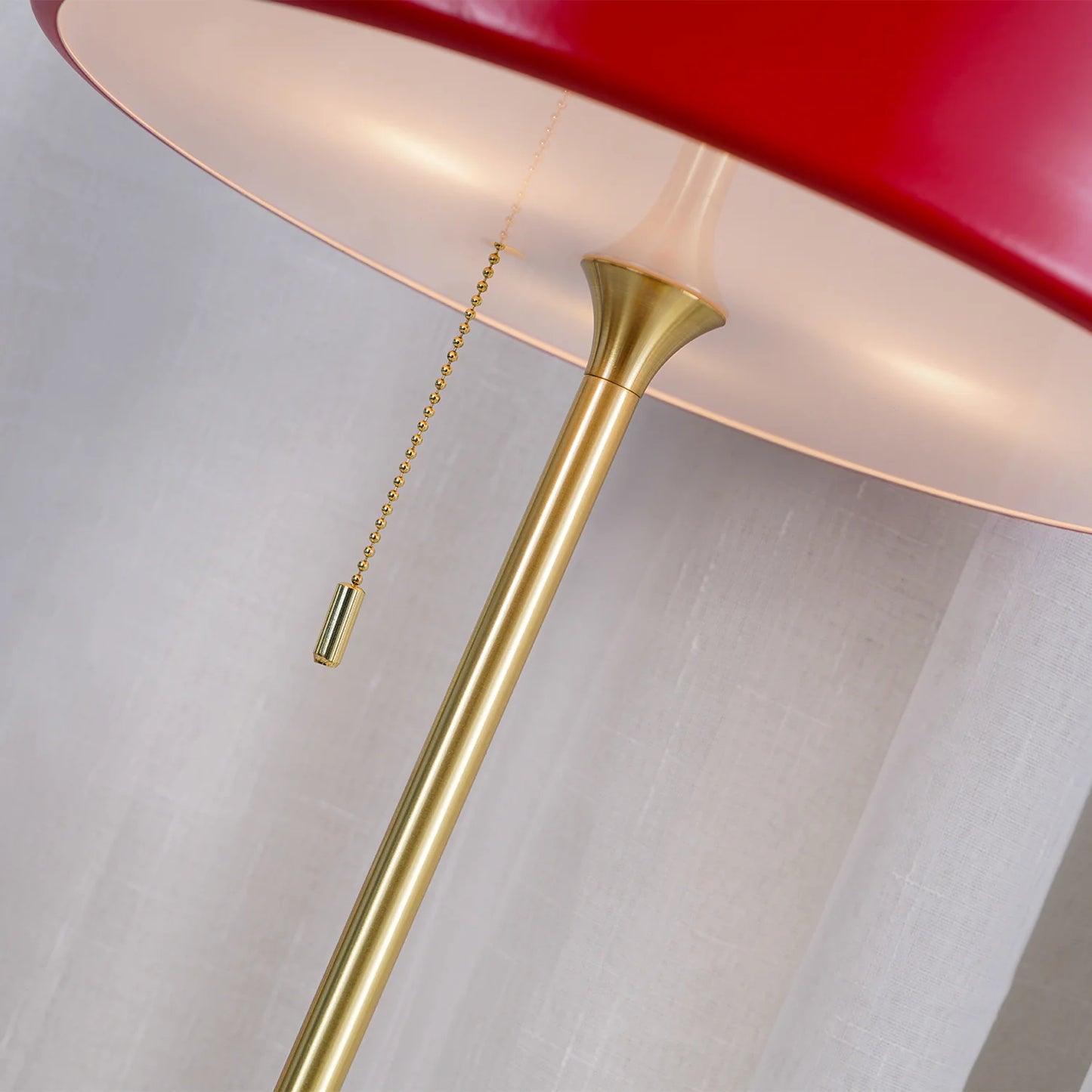 Table Lamp Metal Shade with Acrylic Diffuser Modern | Revolve