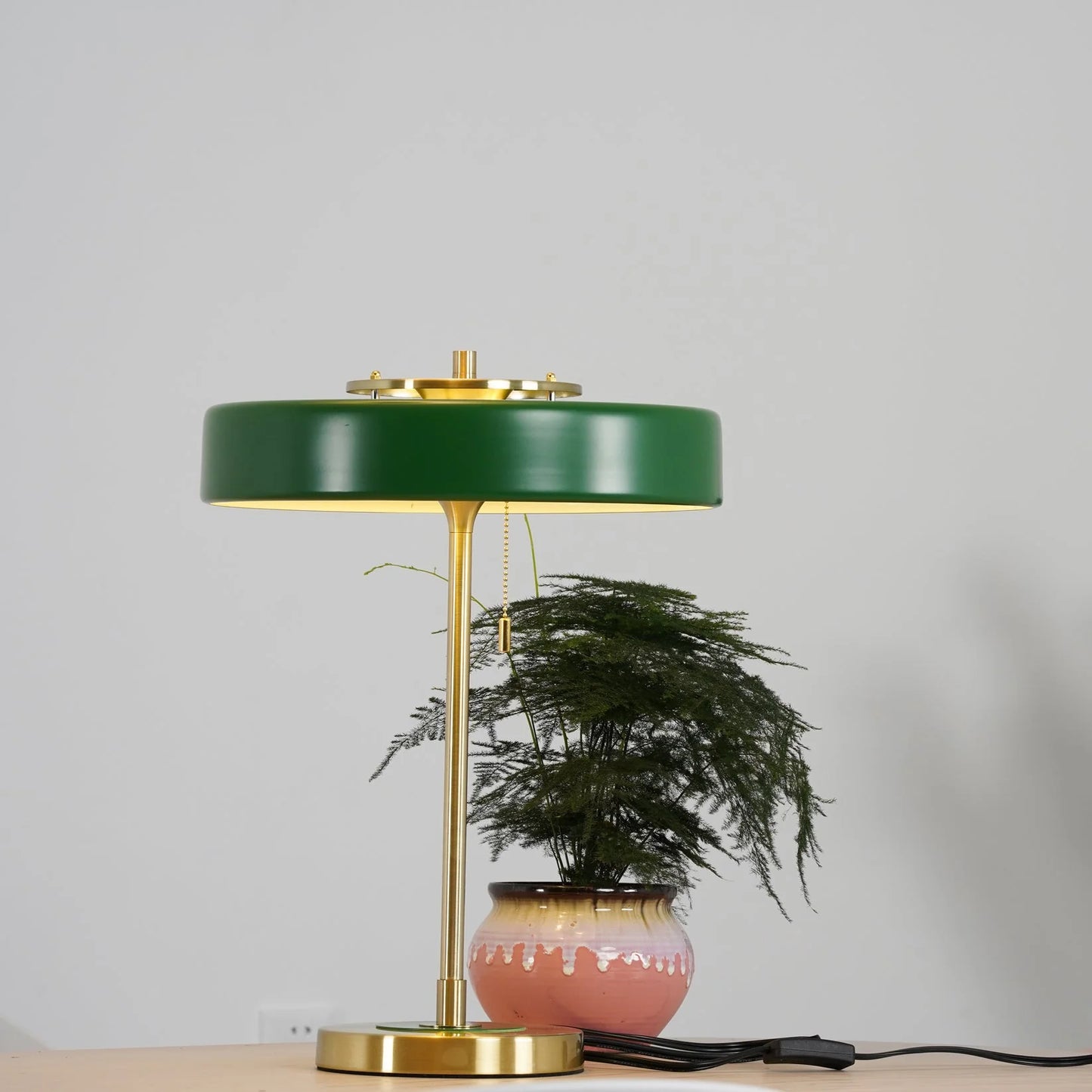 Table Lamp Metal Shade with Acrylic Diffuser Modern | Revolve