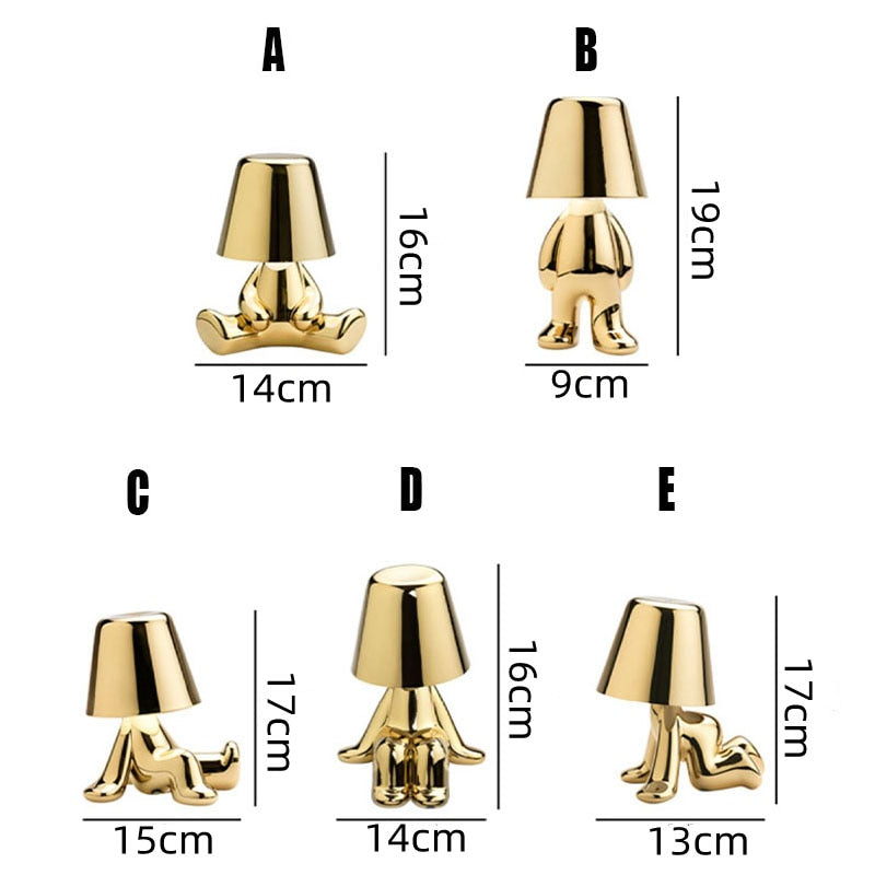 Table Lamp Nordic Design Rechargeable Light | Mistiri