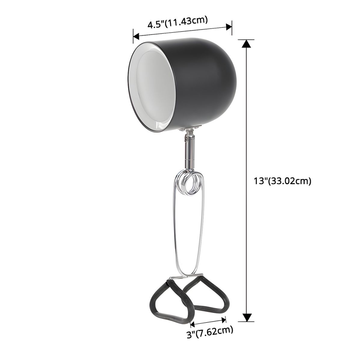 Table Lamp with Adjustable Clip Modern Metal | Verilo