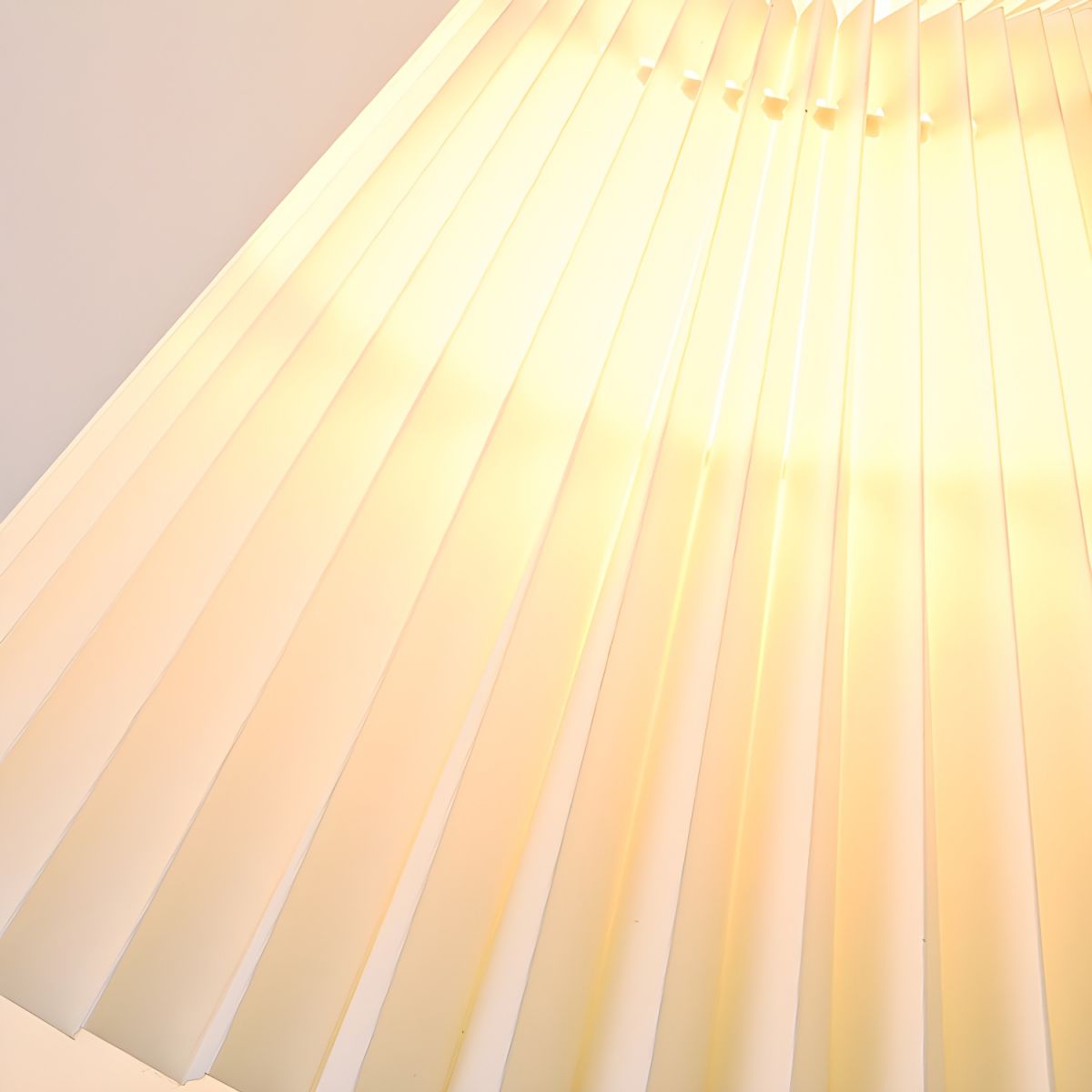 Table Lamp with Ceramic Base Cone Shade Modern | Corvila