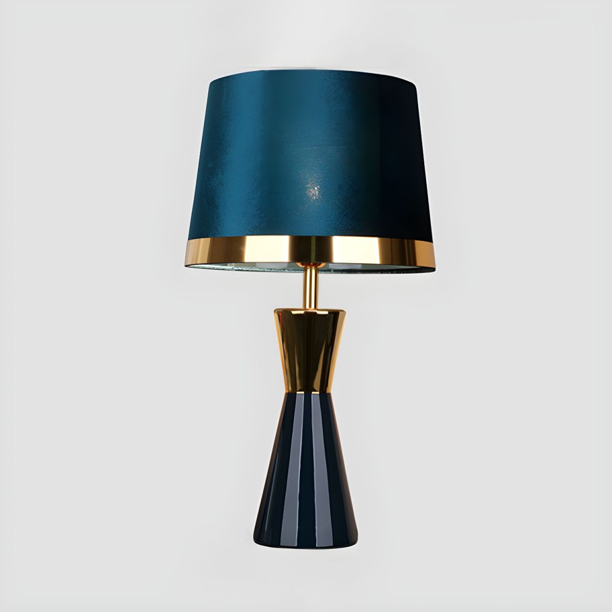 Table Lamp with Ceramic Base Modern Cone Shade | Averro