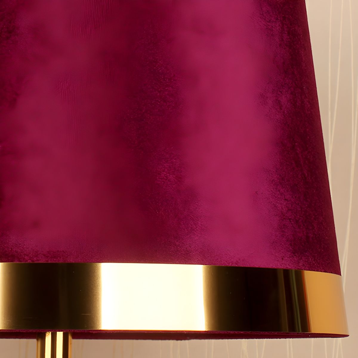 Table Lamp with Ceramic Base Modern Cone Shade | Averro