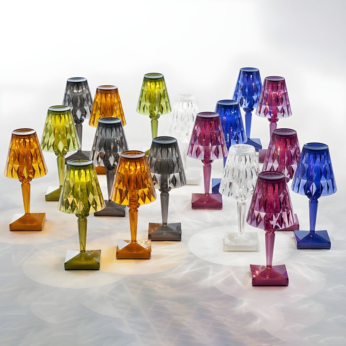 Table Lamp with Colourful LED Modern Style | Arivon