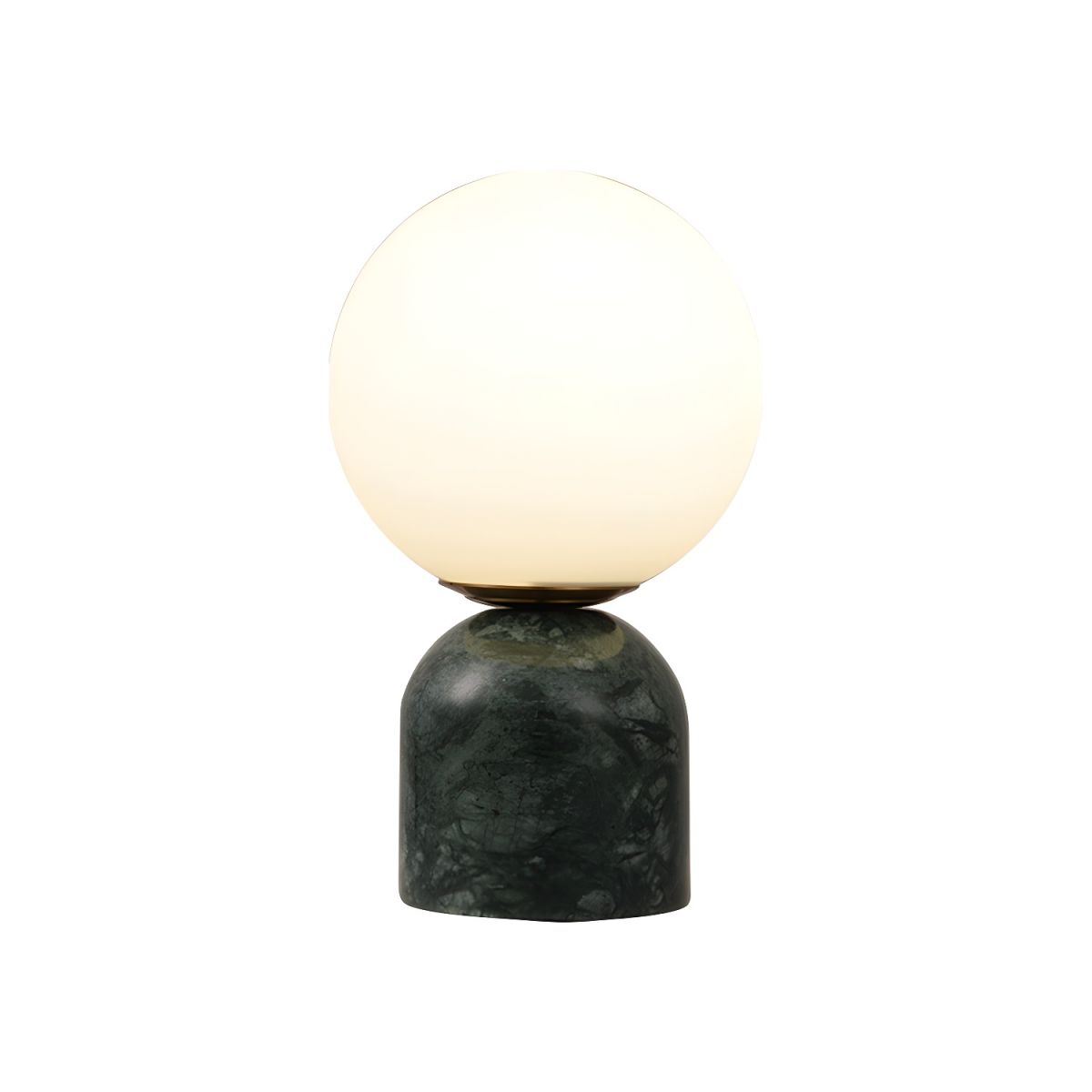 Table Lamp with Dome Marble Base Modern Style | Grivano