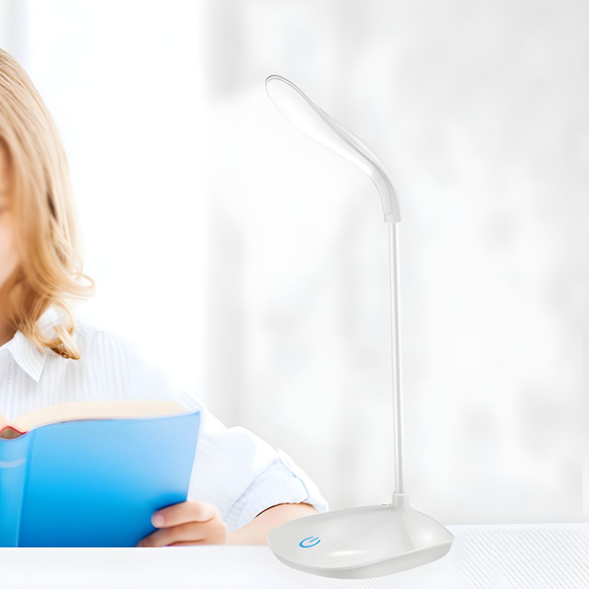 Table Lamp with Foldable LED Nordic Macaron Style | Elvoro