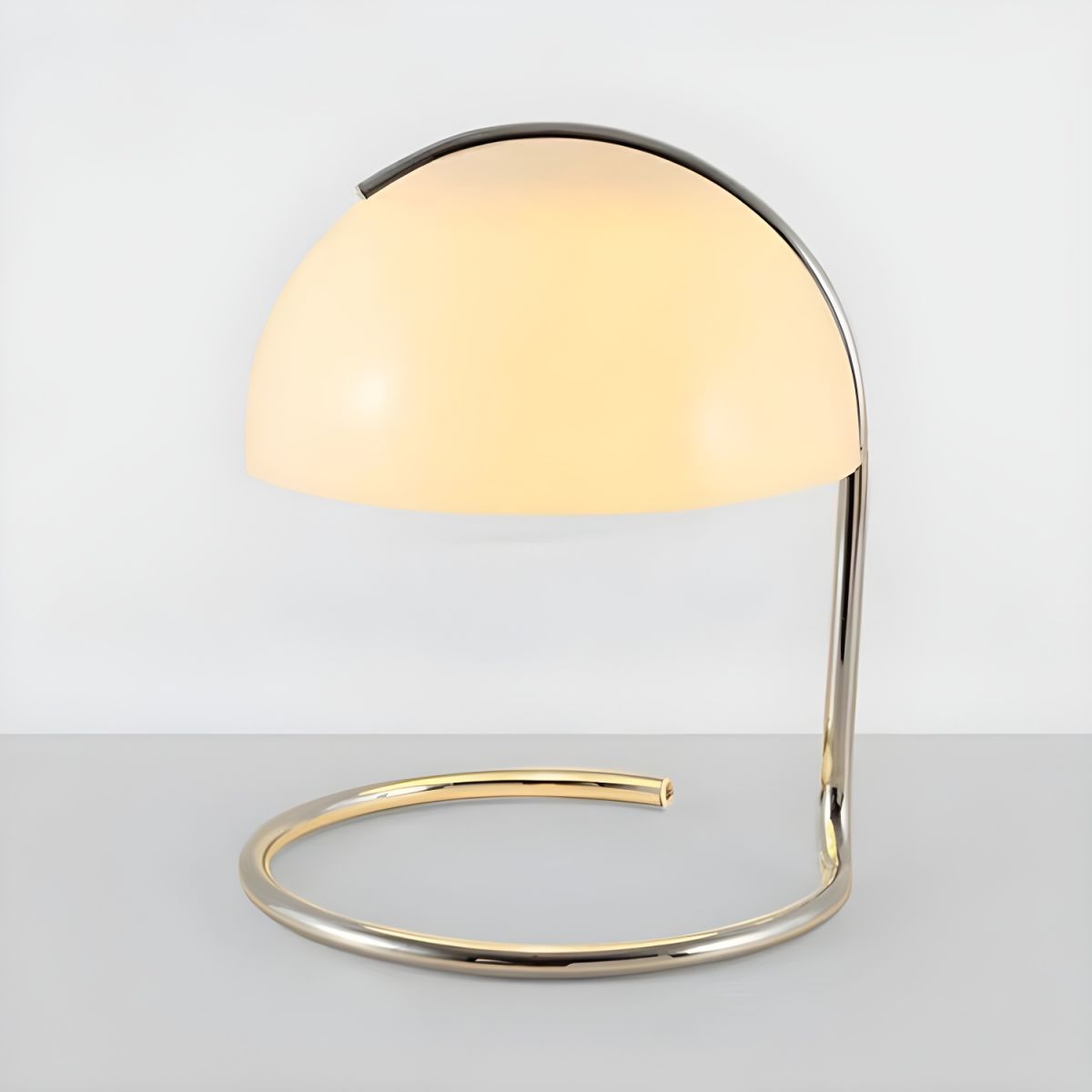 Table Lamp with Glass Dome Nordic Modern Style | Orvani