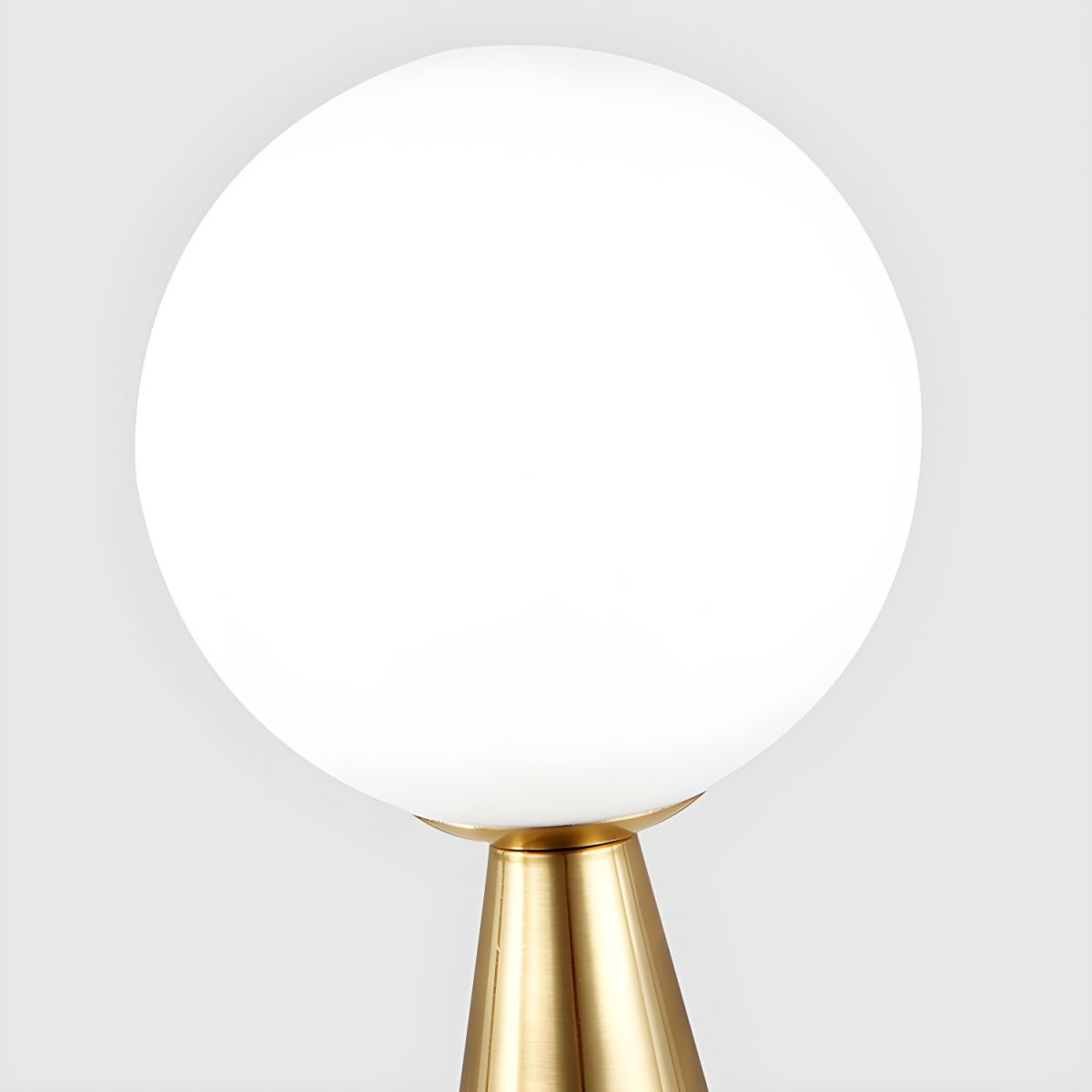 Table Lamp with Glass Globe Postmodern Style | Veliora