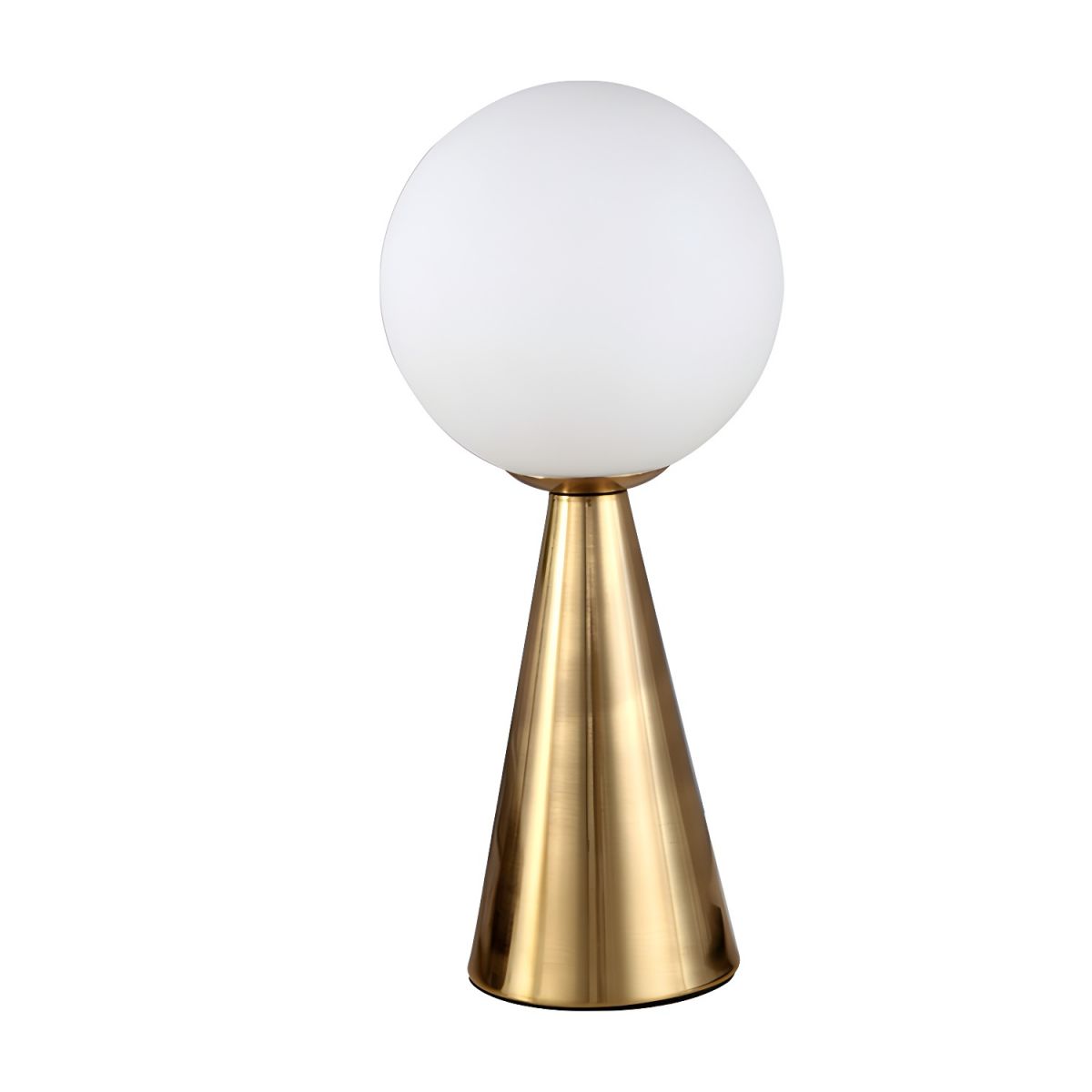 Table Lamp with Glass Globe Postmodern Style | Veliora