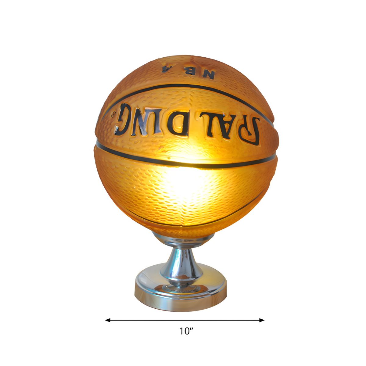 Table Lamp with Glass Shade Sport Style | Baskoro