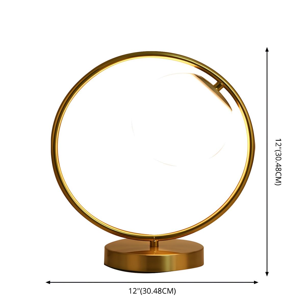 Table Lamp with Globe Shade Nordic Minimalist Look | Ormiva