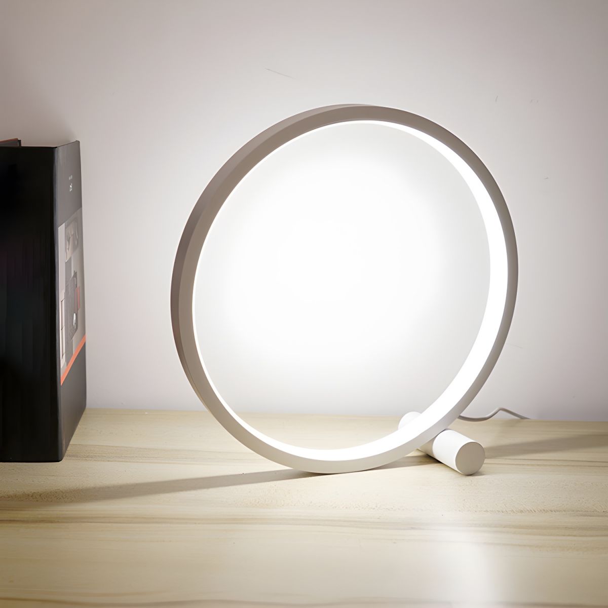 Table Lamp with LED Light Modern Bedside Style | Haloro