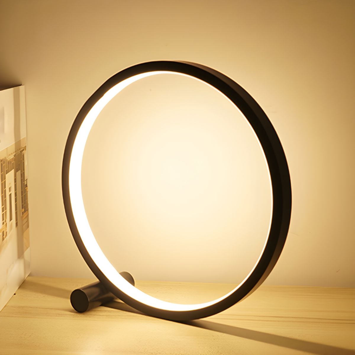 Table Lamp with LED Light Modern Bedside Style | Haloro