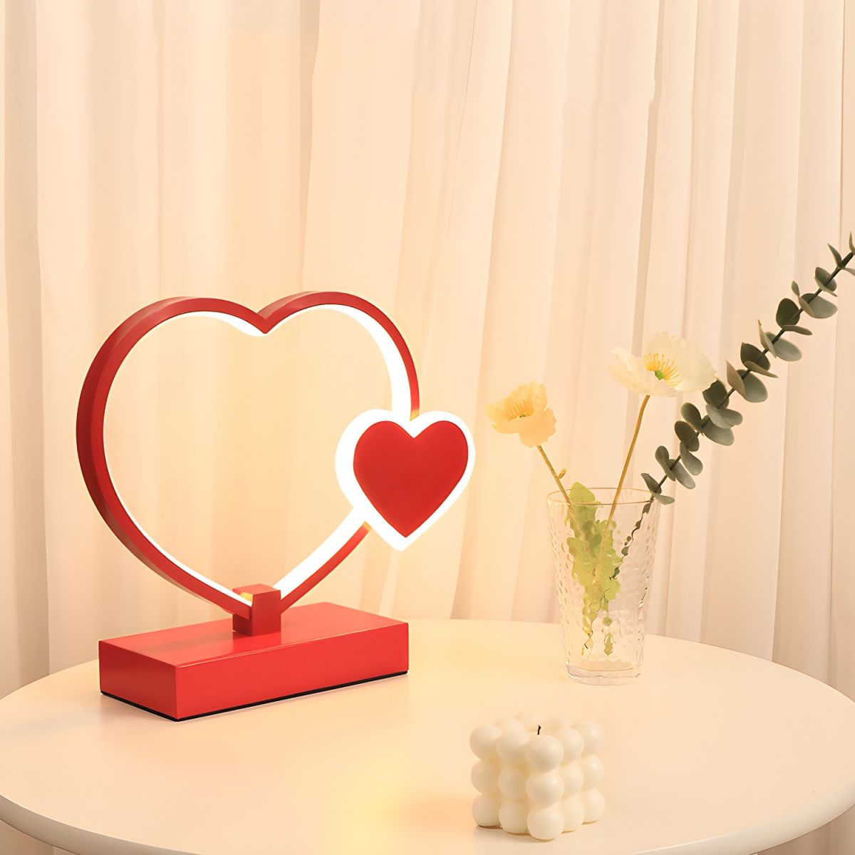 Table Lamp with LED Modern Metal Bedroom | Ravilo
