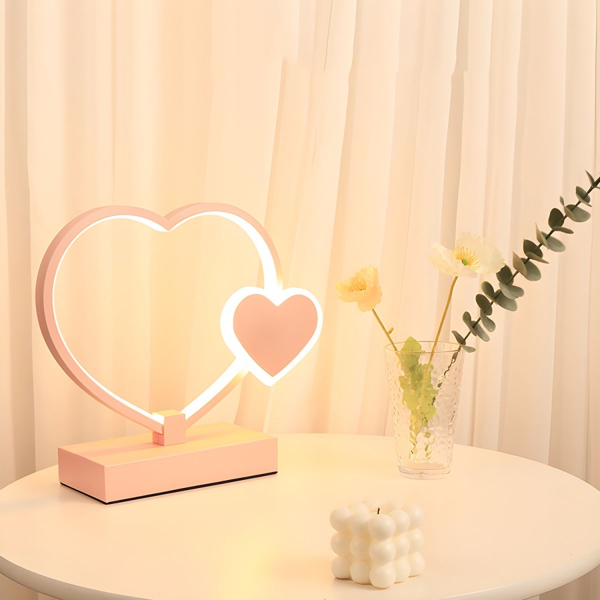 Table Lamp with LED Modern Metal Bedroom | Ravilo