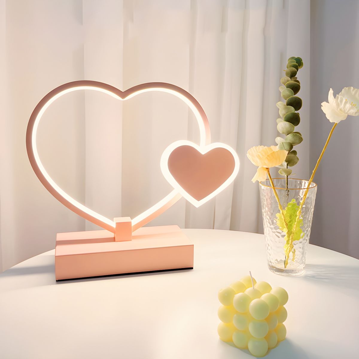 Table Lamp with LED Modern Metal Bedroom | Ravilo