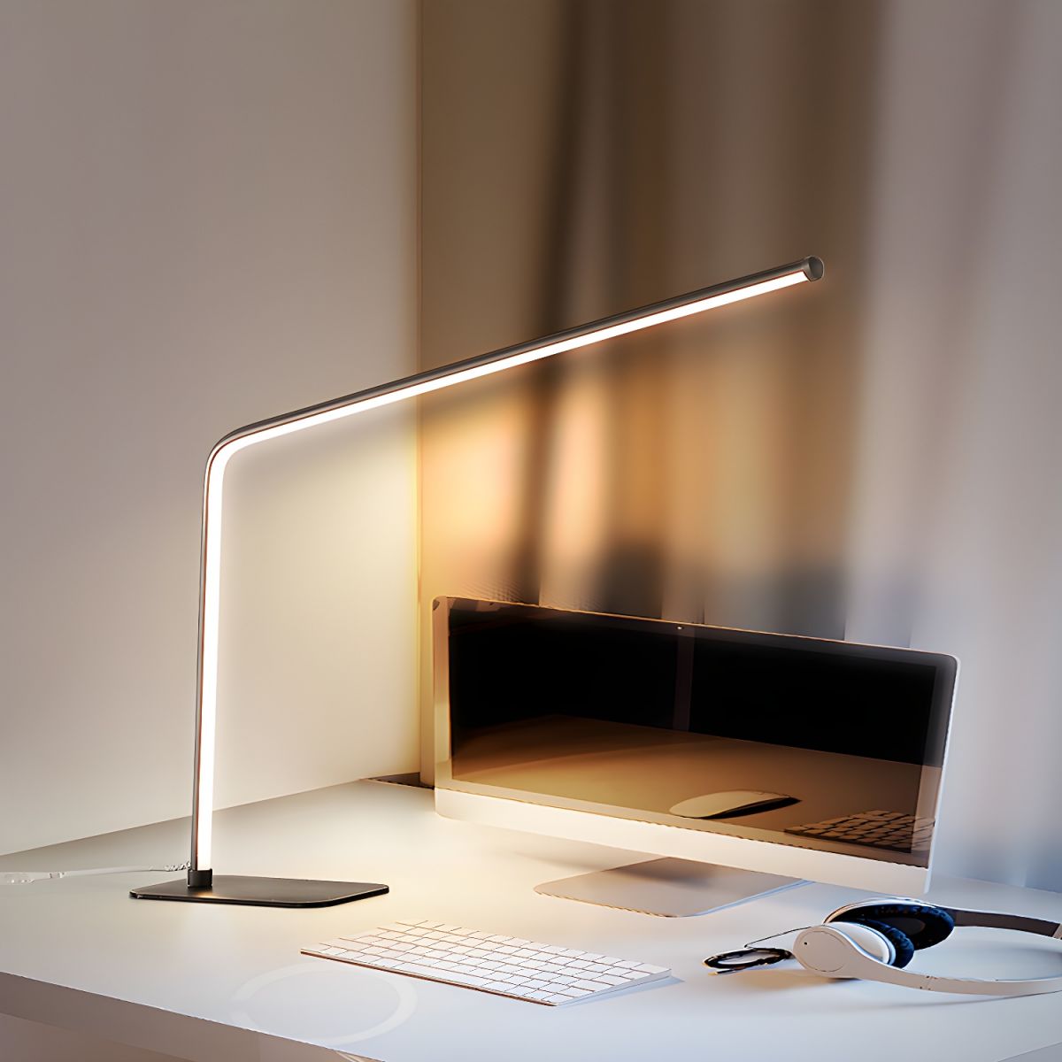 Table Lamp with LED Nordic Modern Style | Norvia