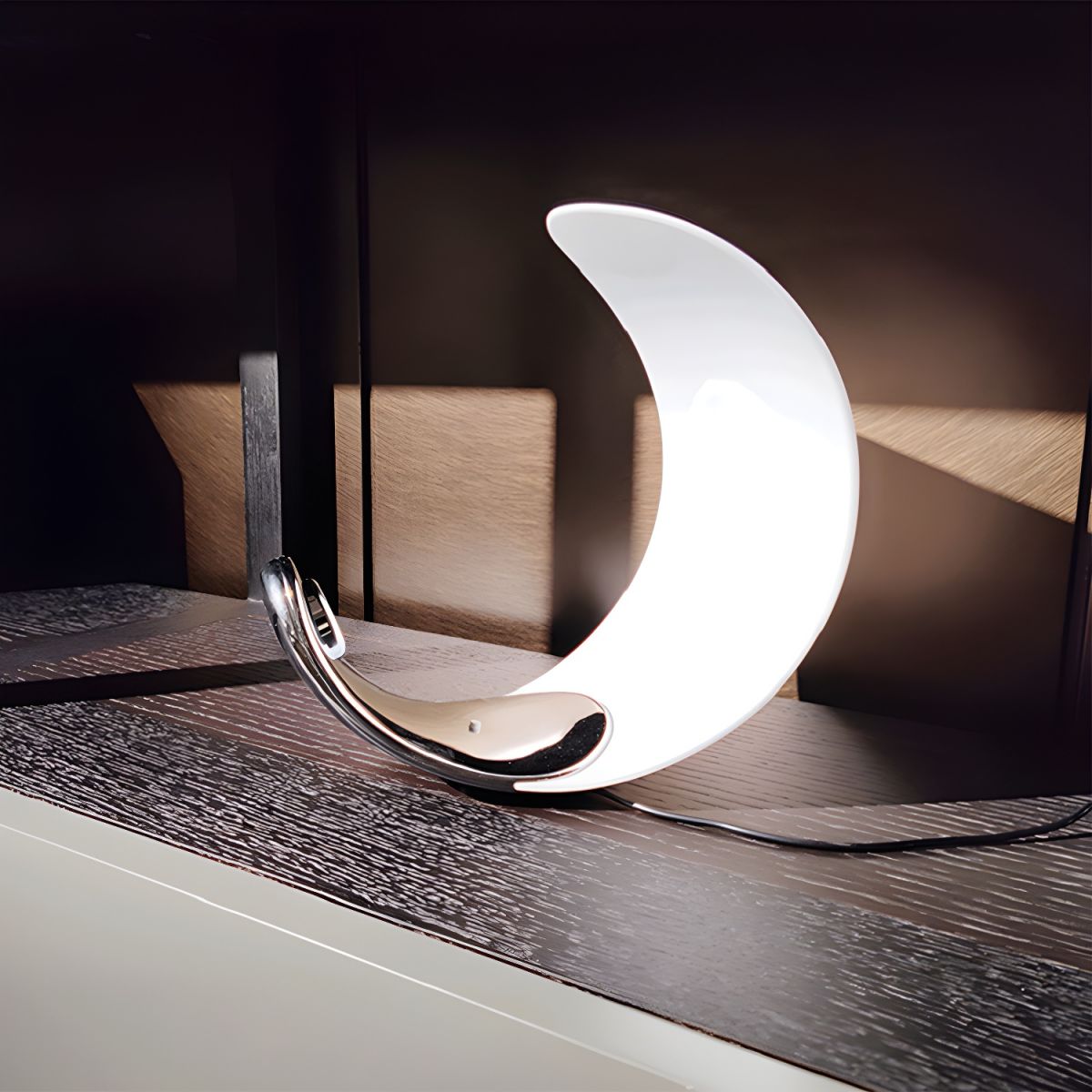 Table Lamp with Metal Base Minimalist LED | Velano