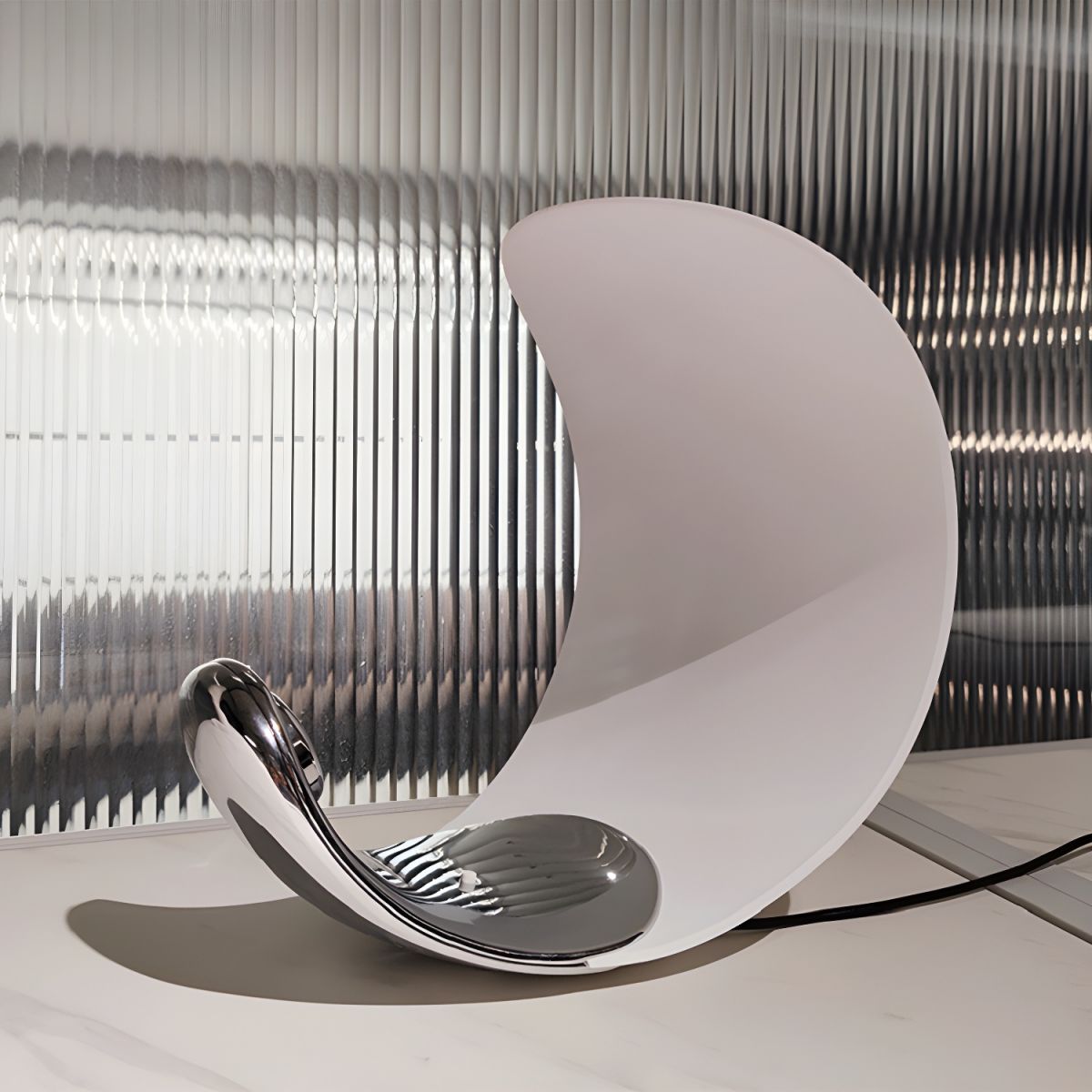 Table Lamp with Metal Base Minimalist LED | Velano