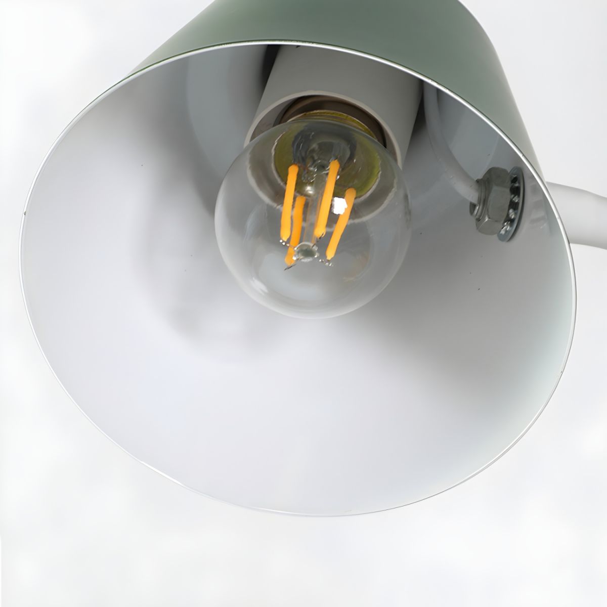 Table Lamp with Metal Shade Nordic Style | Noriva