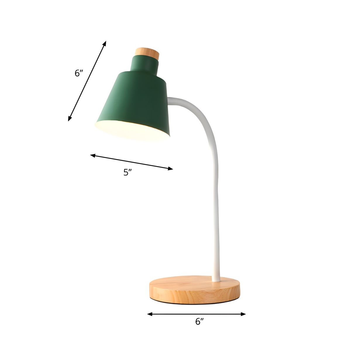 Table Lamp with Metal Shade Nordic Style | Noriva