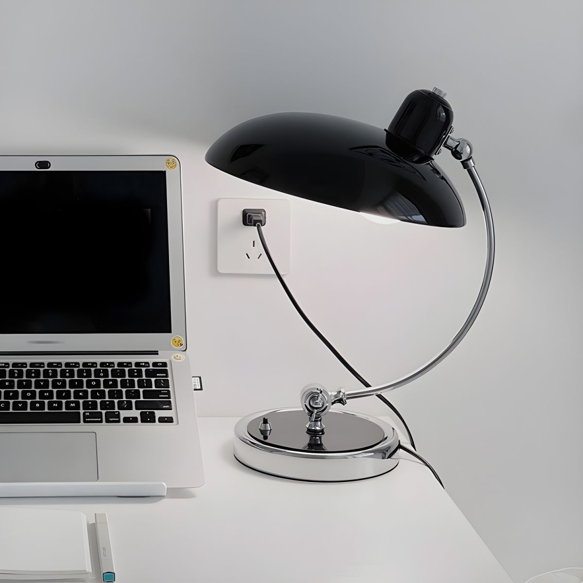 Table Lamp with Metal Shade Vintage Design | Rovira